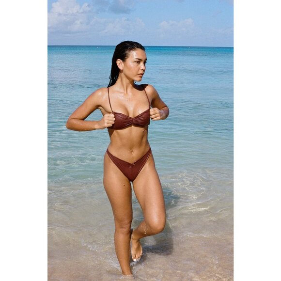 SLATE SWIM Lagos Bikini Top in Sienna - Picture 2 of 4